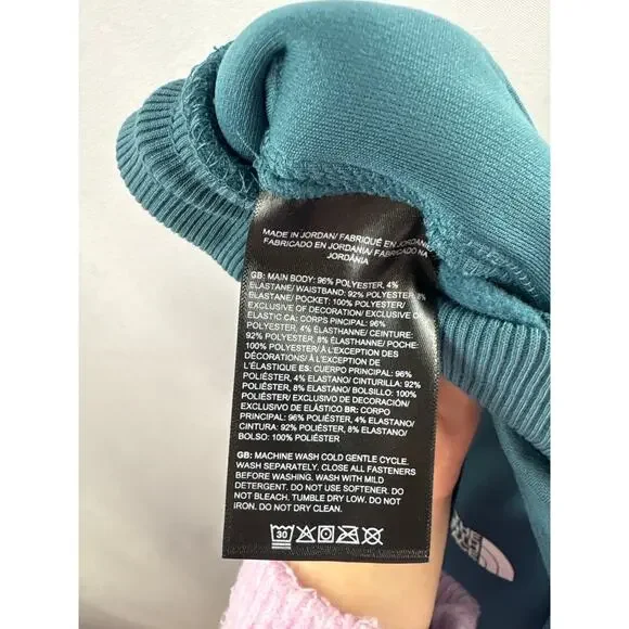 Women’s The North Face Medium Dark Teal Joggers - Picture 5 of 5